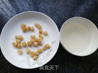 干贝虾米蒸蛋步骤3
