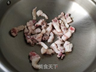 五花肉烧茄子干步骤8