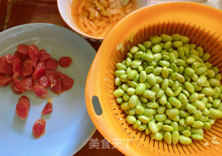 榨菜毛豆步骤1