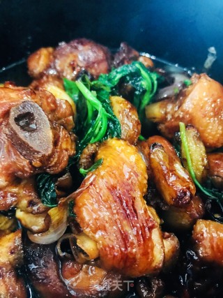 元宝家的三杯鸡步骤17