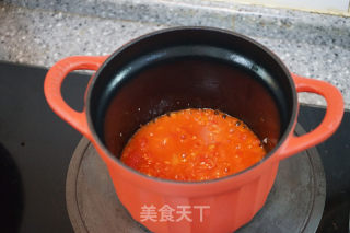 番茄酸汤虾滑步骤7