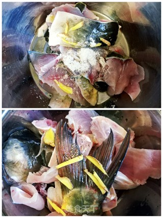 酸菜桂花鱼步骤2
