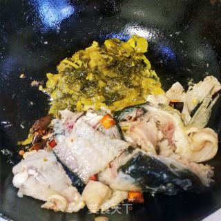 酸菜桂花鱼步骤5