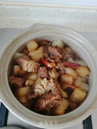 白萝卜牛肉煲步骤10