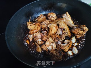 家常三杯鸡步骤5
