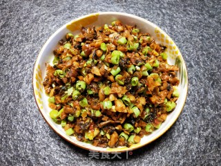 外婆菜炒豆角步骤8