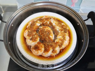 清蒸蒜蓉粉丝虾步骤13