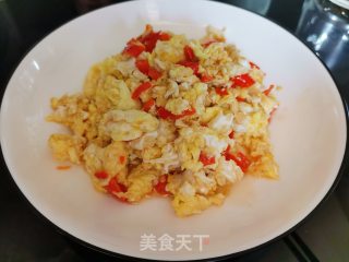 剁辣椒炒蛋步骤5