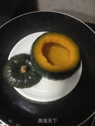 小南瓜蒸牛奶鸡蛋步骤4