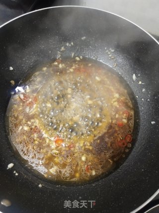 蒜辣白灼秋葵步骤8