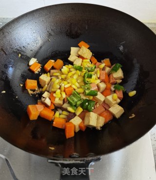 低脂五彩豆腐粒步骤9