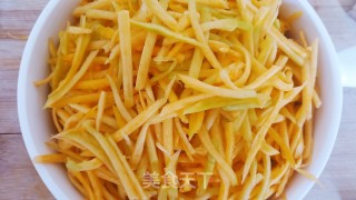 肉丝南瓜步骤2