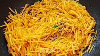 肉丝南瓜步骤8