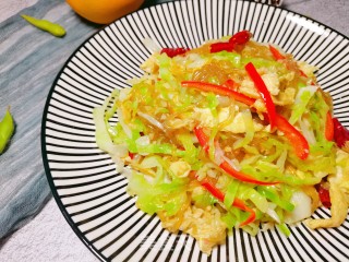 莲白粉丝步骤13