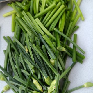 韭菜苔炒土豆丝步骤8