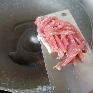 韭菜苔炒土豆丝步骤11