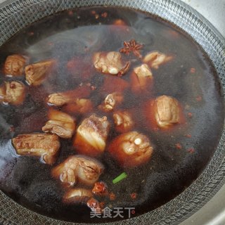 茭白冻豆腐烧排骨步骤15