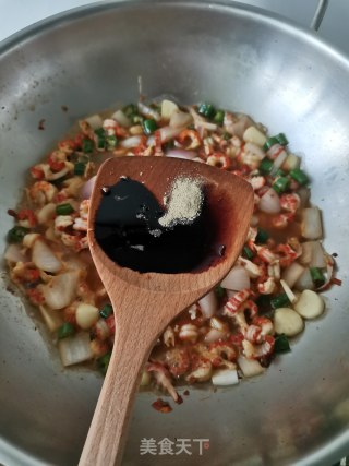 香辣小龙虾盖饭步骤9