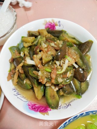 好吃又下饭的青茄子炒肉丝步骤6