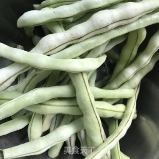 番茄炒豆角步骤1