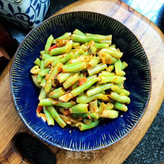 番茄炒豆角步骤10