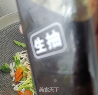 白玉菇炒西兰花步骤15