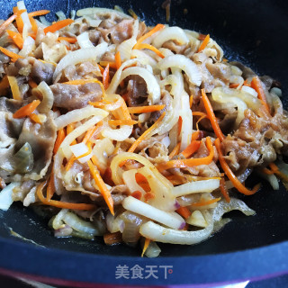 黄豆酱炒牛肉卷步骤8
