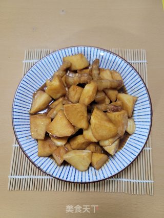 五花肉烧凤尾笋块步骤9