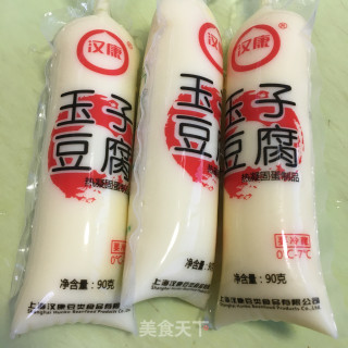 虾仁蒸玉子豆腐步骤1