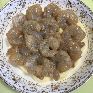 虾仁蒸玉子豆腐步骤3