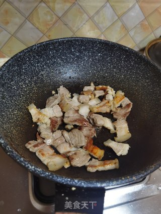 子姜炒回锅肉步骤9