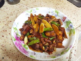 子姜炒回锅肉步骤16