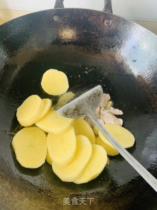 甜椒土豆炒肉片步骤10