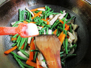 牛肚炒豇豆步骤4
