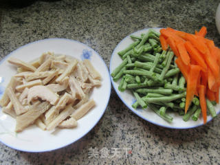 牛肚炒豇豆步骤1