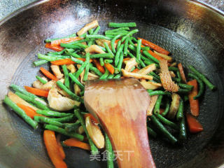 牛肚炒豇豆步骤7