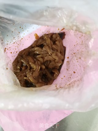 肉丝炒百合杏鲍菇步骤1