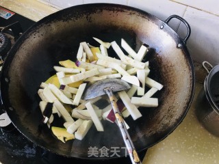 农家茄子炖南瓜步骤4