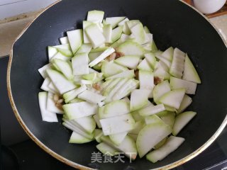 清炒蒲瓜步骤4