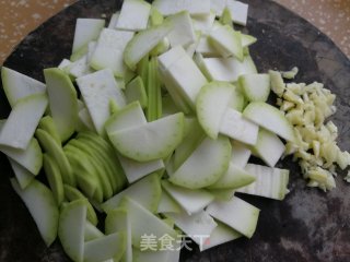 清炒蒲瓜步骤2