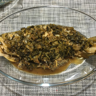 雪菜烧黄花鱼步骤6