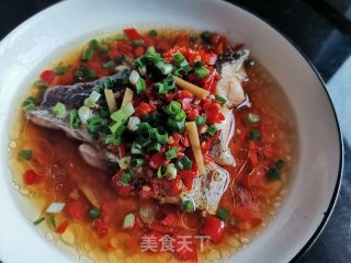 蒸鱼尾步骤5