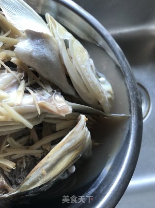 蒸鱼头步骤7