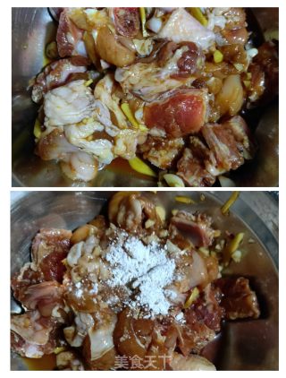 虫草花蒸排骨鸡步骤3