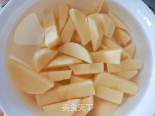 香辣土豆豆角步骤1