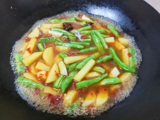 香辣土豆豆角步骤10