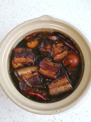 把子肉卤蛋步骤8