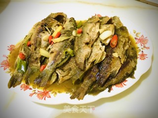 农家炖鲫鱼步骤8