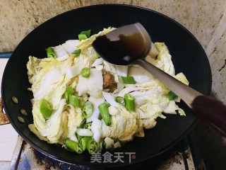 猪肉炖白菜步骤8