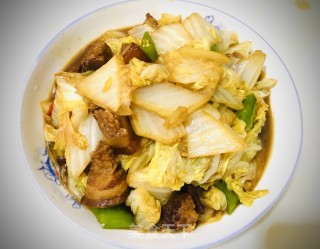 猪肉炖白菜步骤11